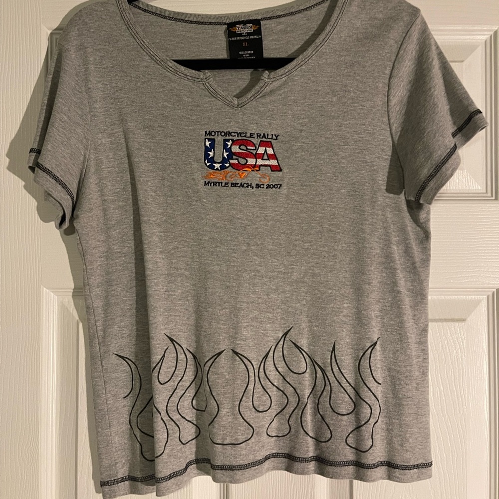 USA Biker Tee
